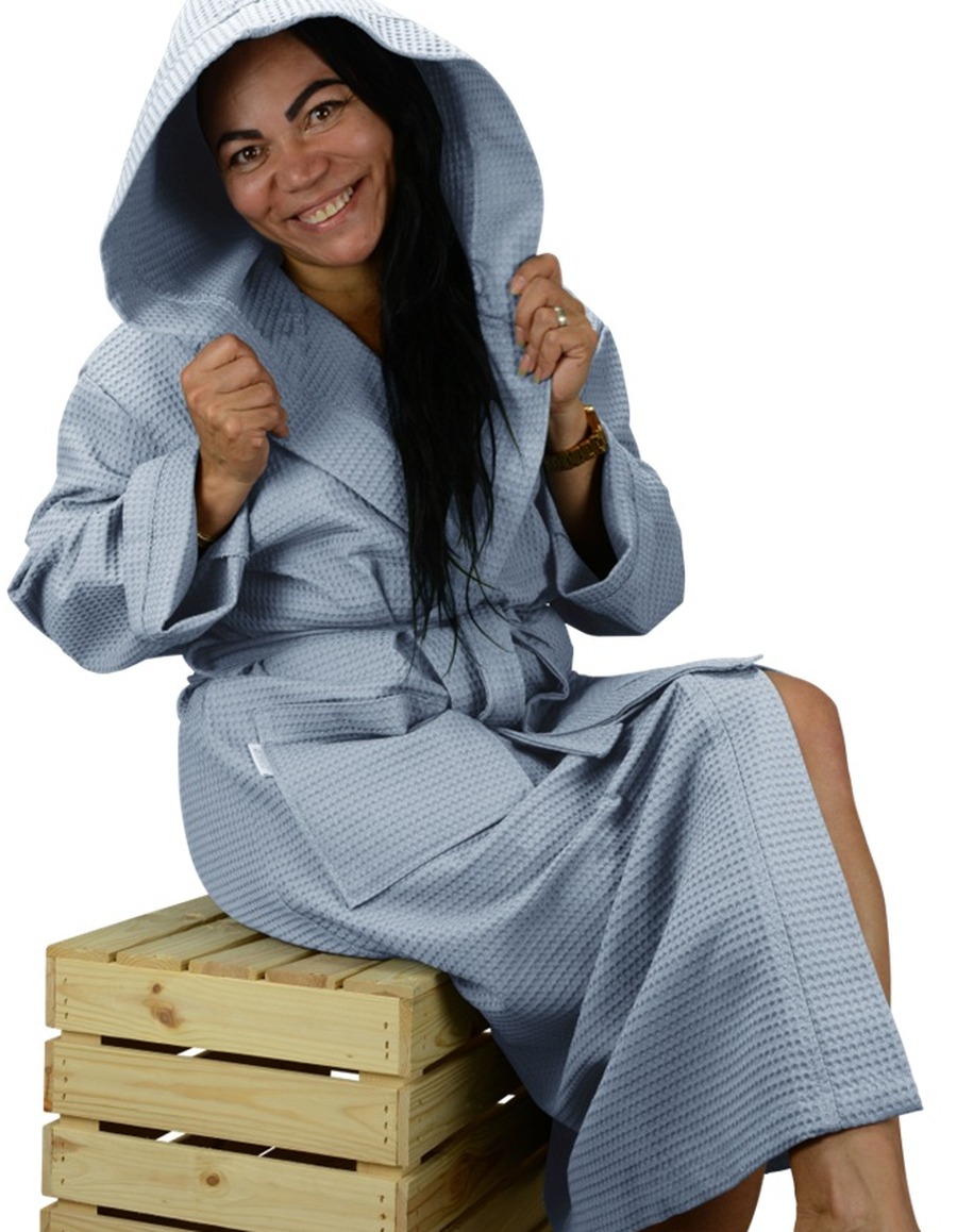 A&R Towels Robezz - Vohvelikylpytakki hupulla