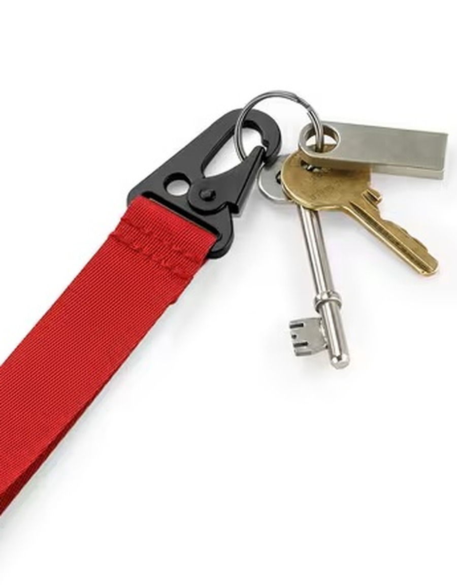 BagBase Brandable Key Clip omalla logolla