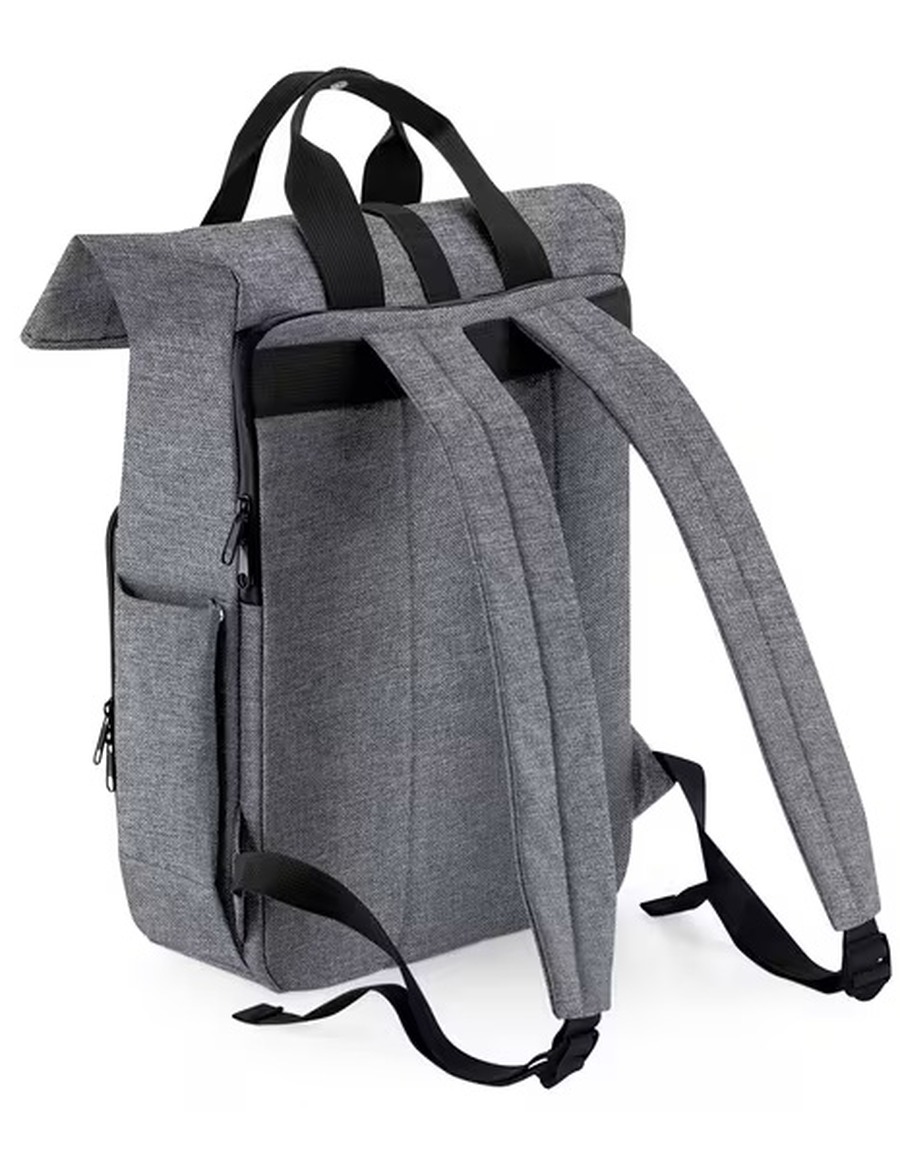 BagBase Recycled Twin Handle Roll-Top tietokonereppu