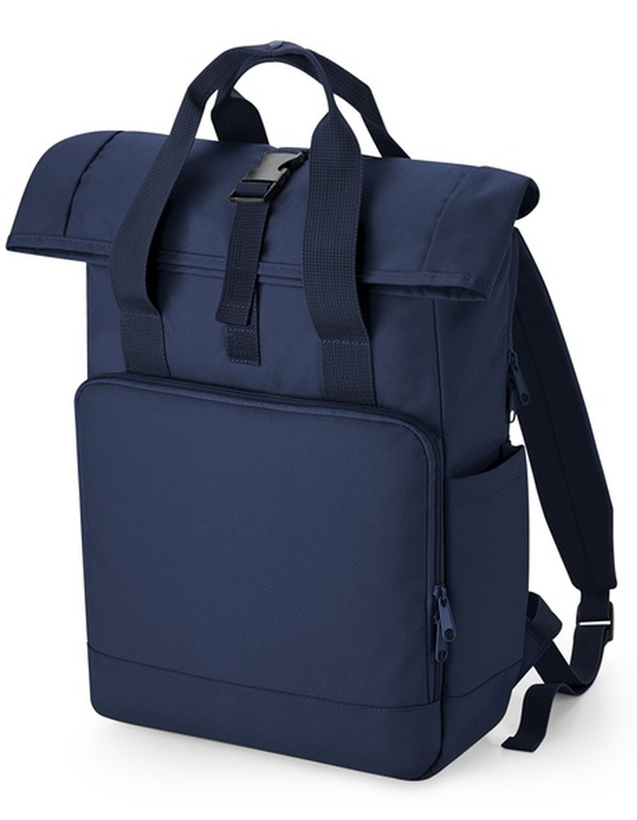 BagBase Recycled Twin Handle Roll-Top tietokonereppu