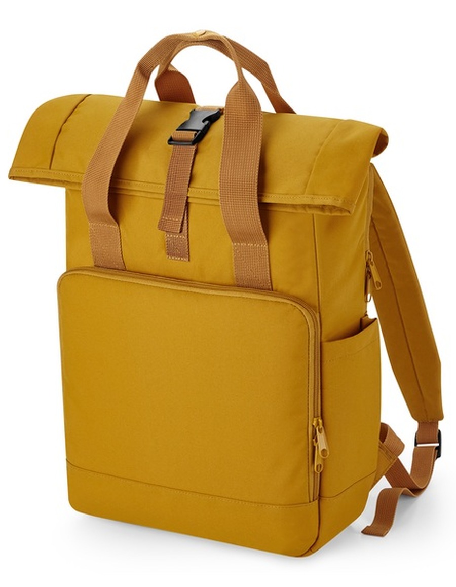 BagBase Recycled Twin Handle Roll-Top tietokonereppu