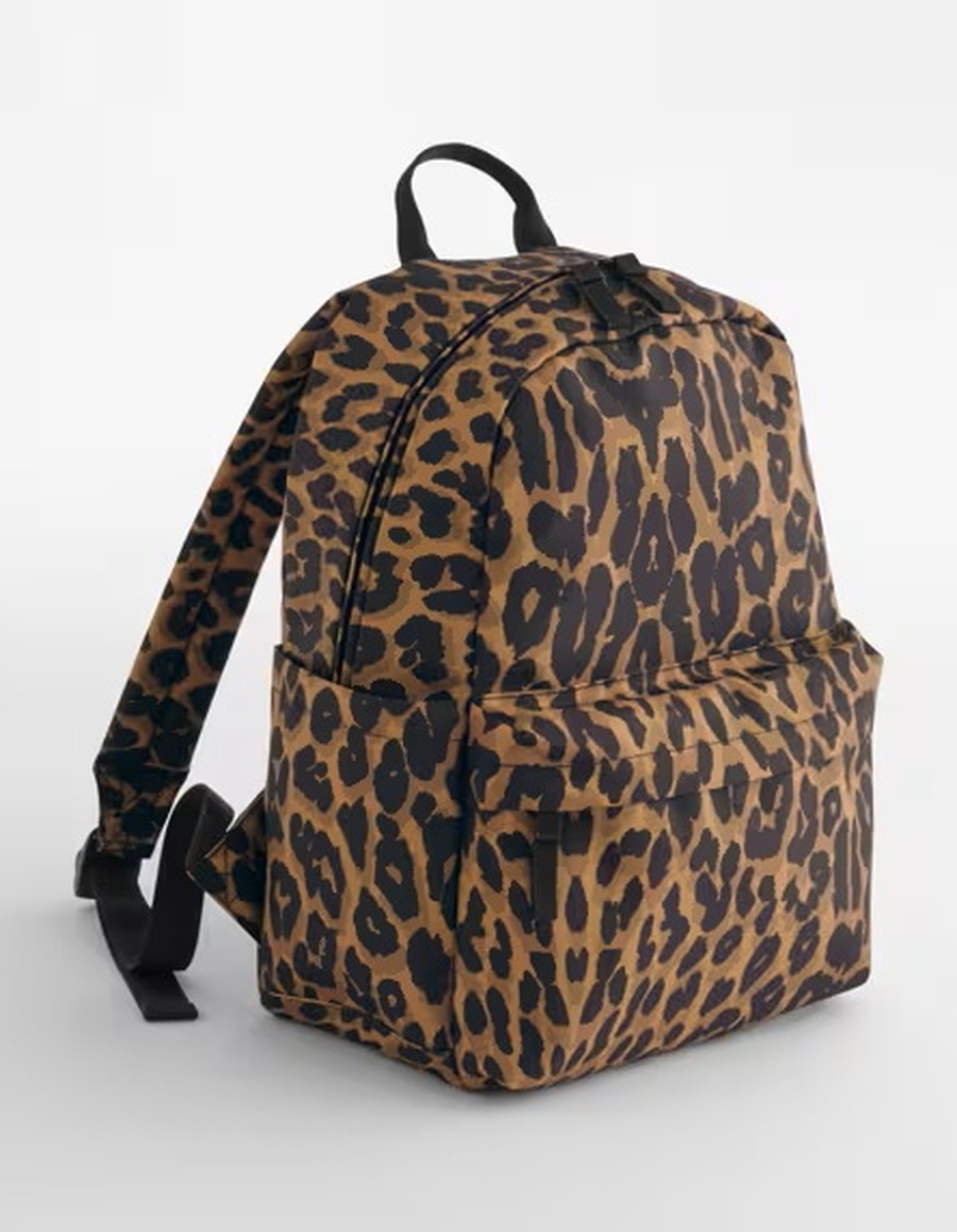 BagBaseLeopard Print Mini Backpack