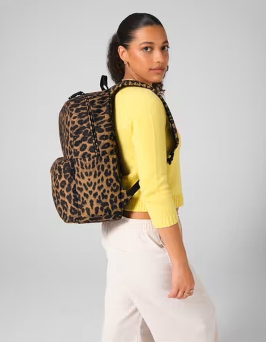 BagBase Leopard Print Backpack BagBase Leopard Print Backpack