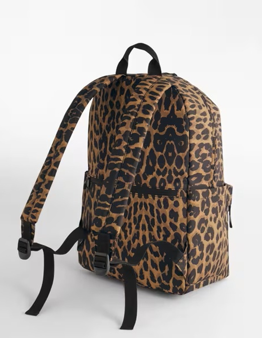 BagBaseLeopard Print Backpack