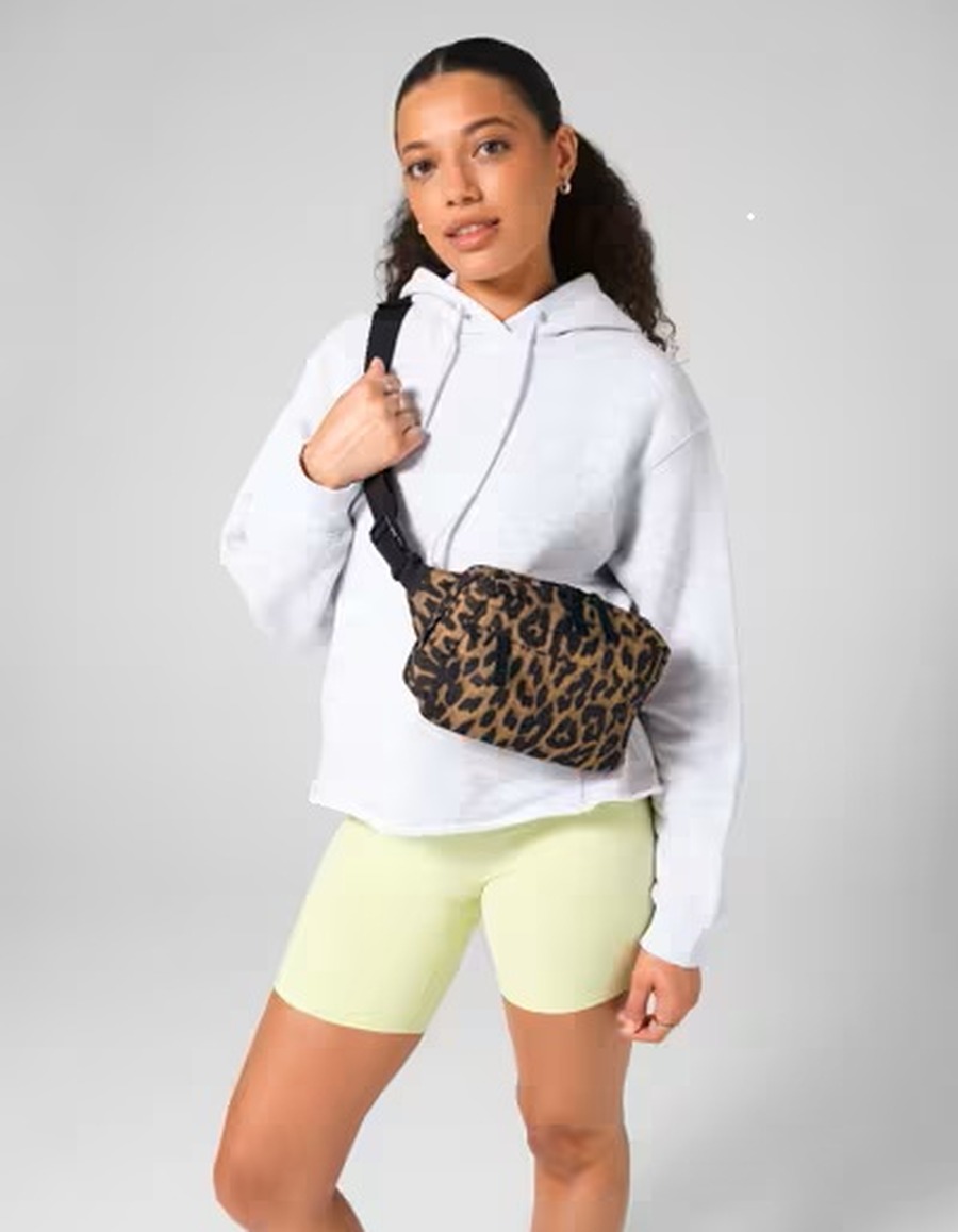 BagBase Leopard Print Cross Body Bag BagBase Leopard Print Cross Body Bag