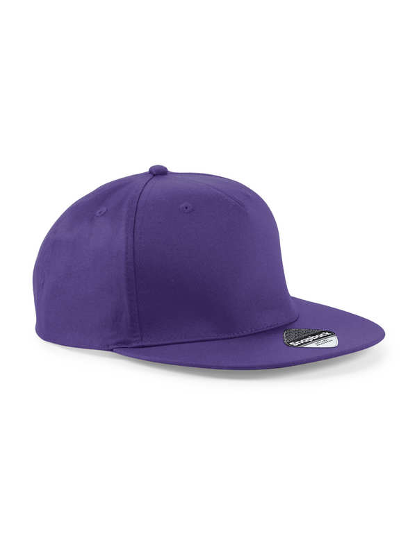 Beechfield 5 Panelin Snapback Rapper Cap