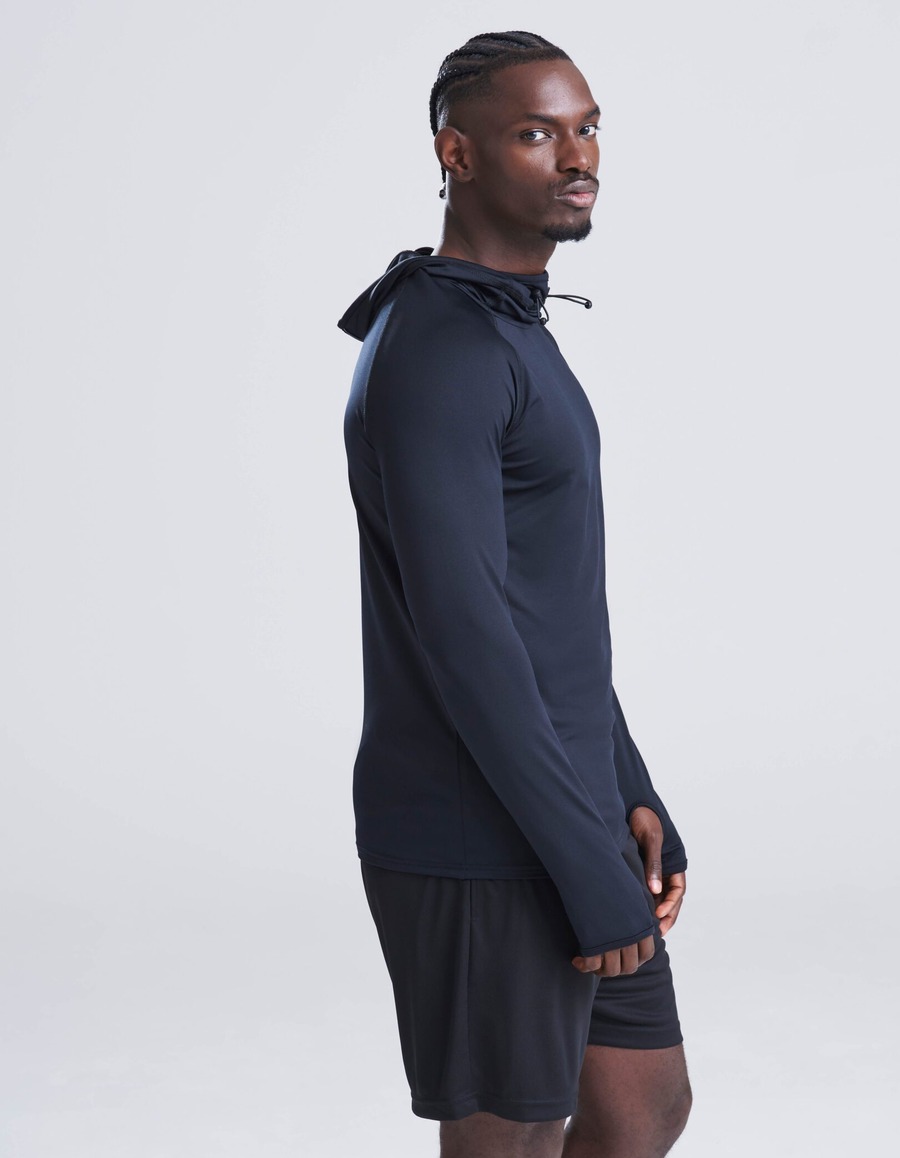 AWDis Miesten Cool Cowl Neck -paita