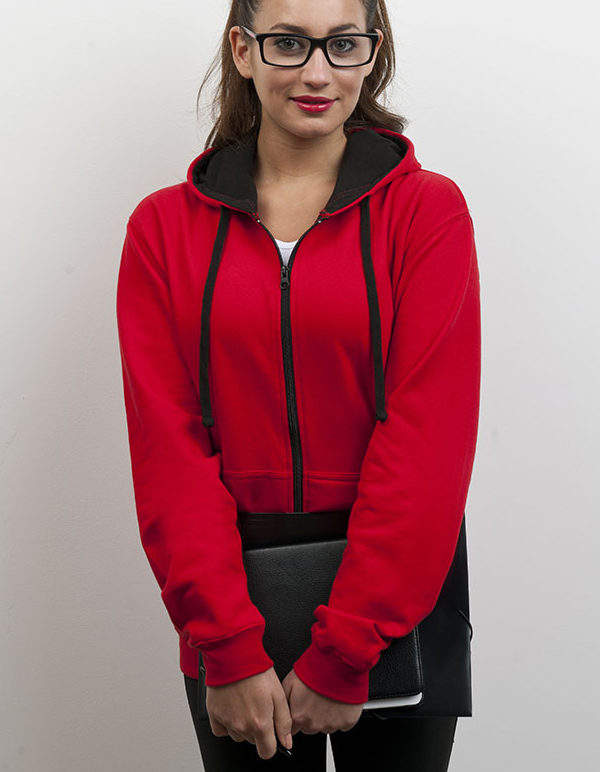 AWDis Varsity Huppari vetoketjulla AWDis Varsity Huppari vetoketjulla