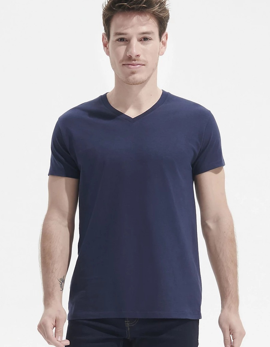 SOL´S Miesten Imperial V-kaulus T-Paita