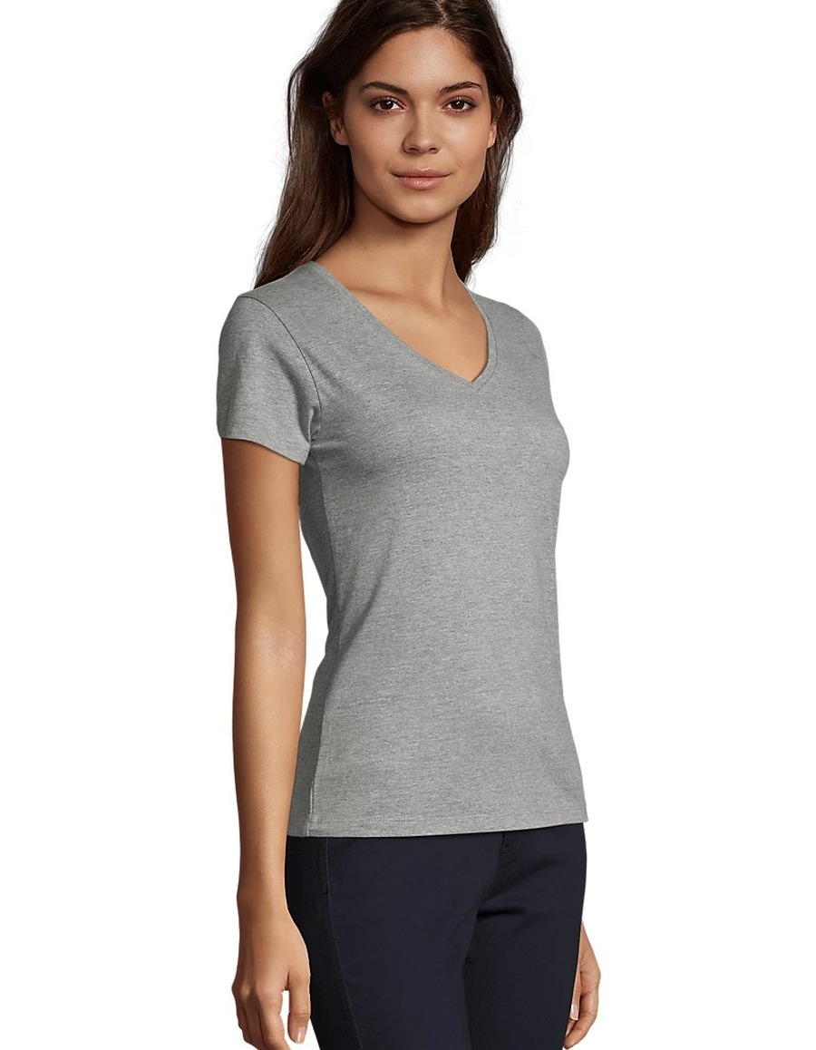 SOL´S Naisten Imperial V-Kaulus T-Paita