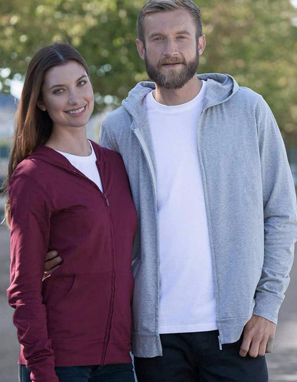 Neutral Unisex Jersey vetoketjuhuppari Neutral Unisex Jersey vetoketjuhuppari