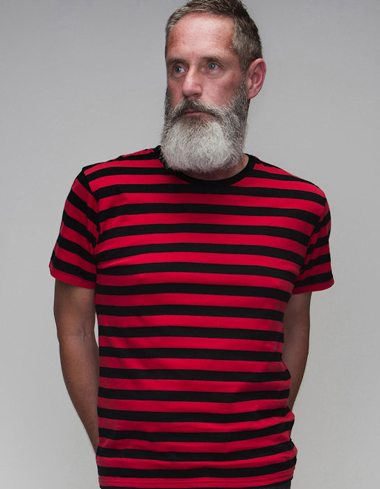 MantisMiesten Stripy T-Paita