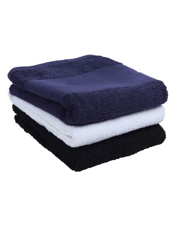 Towel CityKäsipyyhe Logolla Painettuna