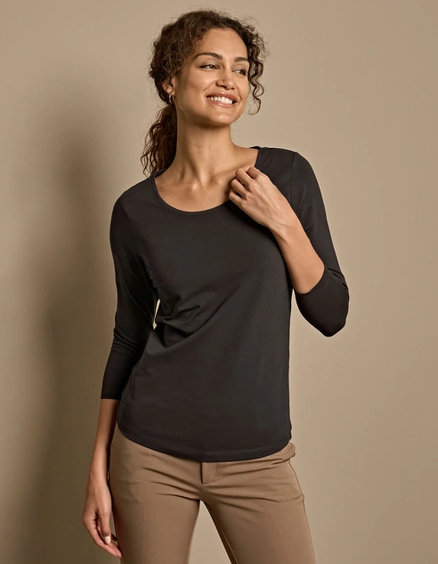 Tee JaysNaisten Stretch 3/4 Sleeve Tee