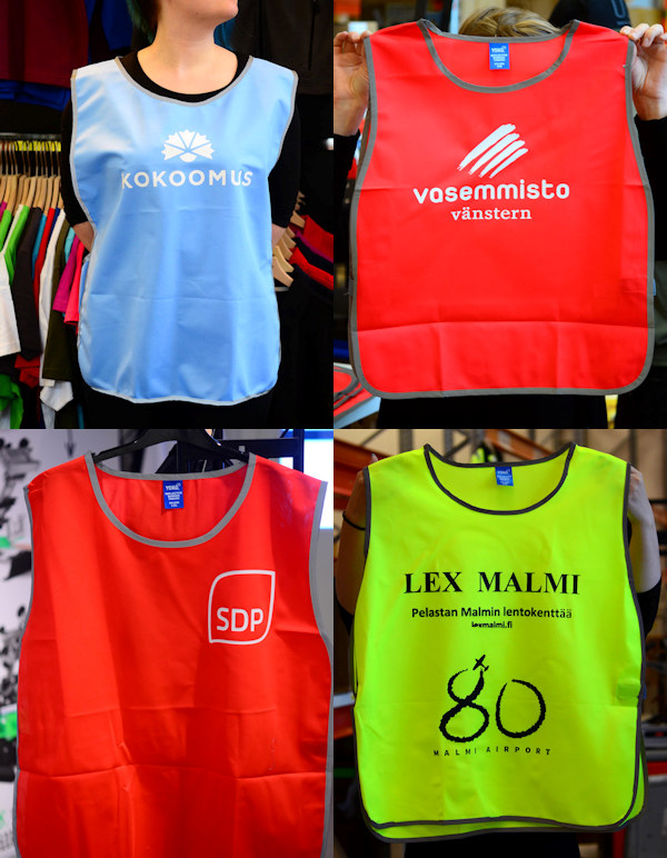 YOKOHuomioliivi ilman heijastimia